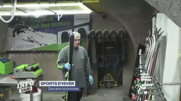 Des ski bichonnés pour plus de sécurité