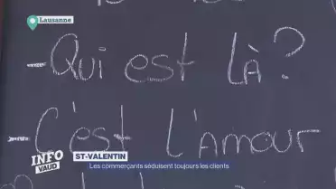 La St-Valentin profite toujours aux commerçants