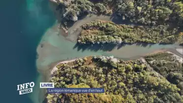 La région lémanique vue d&#039;en haut