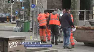 Les travaux du Tunnel ont commencé