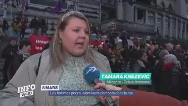 Les femmes poursuivent leurs combats dans la rue