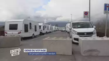 Un groupe de gens du voyage a quitté Yverdon