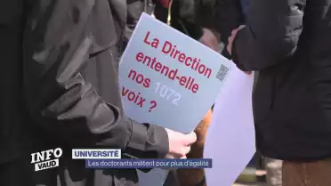 Les doctorants de l&#039;UNIL militent pour plus d&#039;égalité