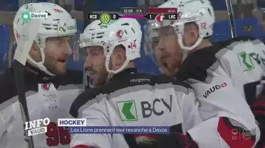 Les Lions prennent leur revanche à Davos
