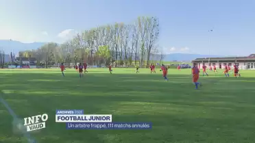 Un arbitre frappé, plus de 100 matchs de football annulés