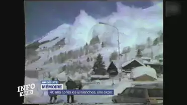Quarante ans après les avalanches, une expo
