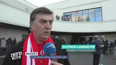 Les fans du LHC s&#039;apprêtent à faire rugir la Vaudoise aréna
