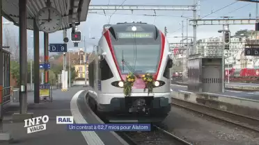 Un contrat à 62,7 mios pour Alstom