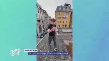 Le Lausannois qui défie la loi de la gravité