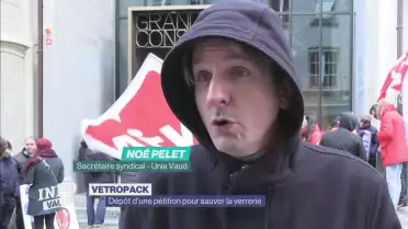 Dépôt d&#039;une pétition pour sauver la verrerie