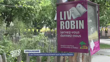 Les Veveysans s&#039;expriment sur la place Robin