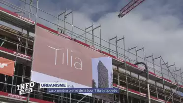 La première pierre de la tour Tilia est posée