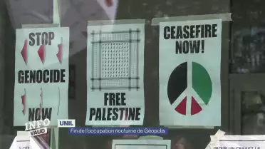 Fin de l&#039;occupation nocturne à l&#039;UNIL