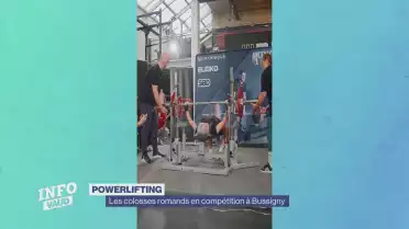 La crème romande du powerlifting à Bussigny
