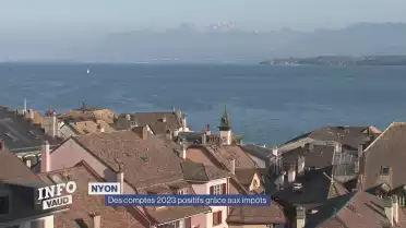 Nyon positive grâce aux impôts