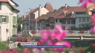 Facture salée pour éliminer le chlorothalonil