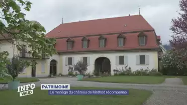 Le manège du château de Mathod récompensé