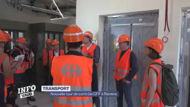 Nouvelle tour de contrôle CFF à Renens