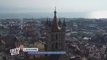 Lausanne: la rue Centrale sera piétonne dès 2025