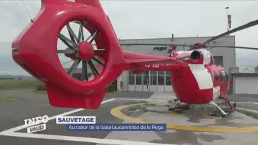 Au cœur de la base lausannoise de la Rega