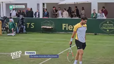 Le beau monde du tennis à Bonmont