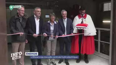 L&#039;Etivaz a sa nouvelle centrale hydroélectrique