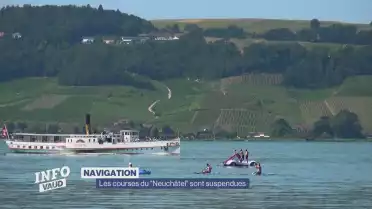 Les courses du vapeur &quot;Le Neuchâtel&quot; sont suspendues