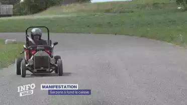 Sarzens à fond la caisse