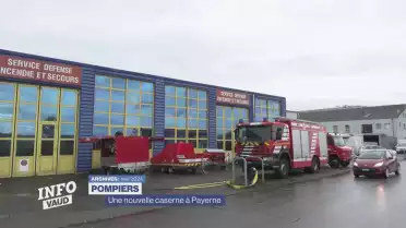 Une nouvelle caserne de pompiers à Payerne