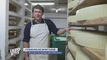 « Faiseurs de montagne » sur l&#039;alpage des Amburnex