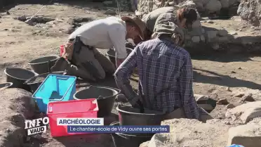 Le chantier-école d&#039;archéologie de Vidy ouvre ses portes