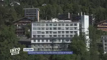 L&#039;histoire de Leysin, entre sanas et hôtels