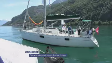5 ans de croisières pour Léman Hope