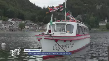Le Caprice II, ce bateau inscrit au patrimoine