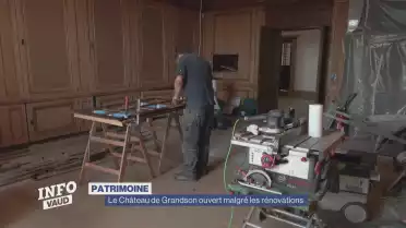La vie de château pendant les travaux