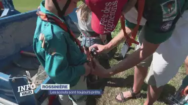 Les scouts sont toujours prêts