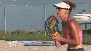 Des raquettes de plage en mode compétition