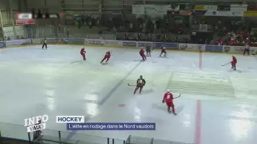 L&#039;élite du hockey sur glace en rodage dans le Nord vaudois