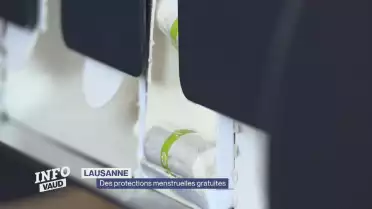 Protections menstruelles gratuites à Lausanne