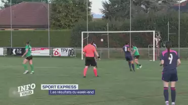 Les résultats sportifs du week-end