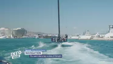 Du Vent dans les voile d&#039;Alinghi