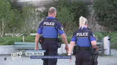 Une pétition lancée au niveau cantonal contre le deal de rue