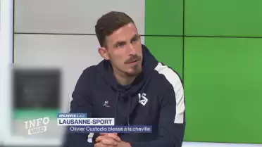 LS: Olivier Custodio blessé à la cheville