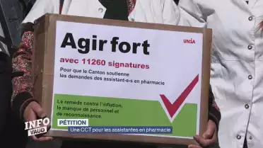 Une pétition pour les assistantes en pharmacie