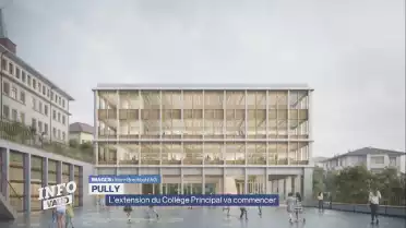 À Pully, l&#039;extension du Collège Principal va commencer