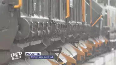 Holcim mise sur le rail pour son site d&#039;Aigle