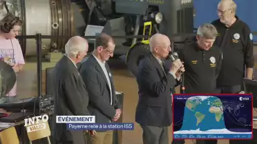 Payerne relié à la station ISS