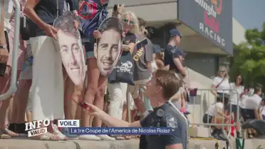 La 1re Coupe de l&#039;America de Nicolas Rolaz