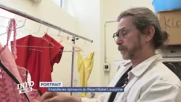 Il habille les danseurs du Béjart Ballet Lausanne