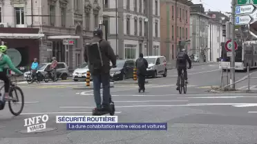 La difficile cohabitation entre vélos et voiture